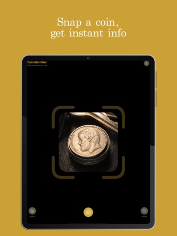 Coin Identifier AI Scanner iPad screenshot