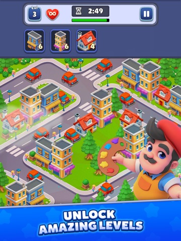 Match City Puzzle iPad screenshot