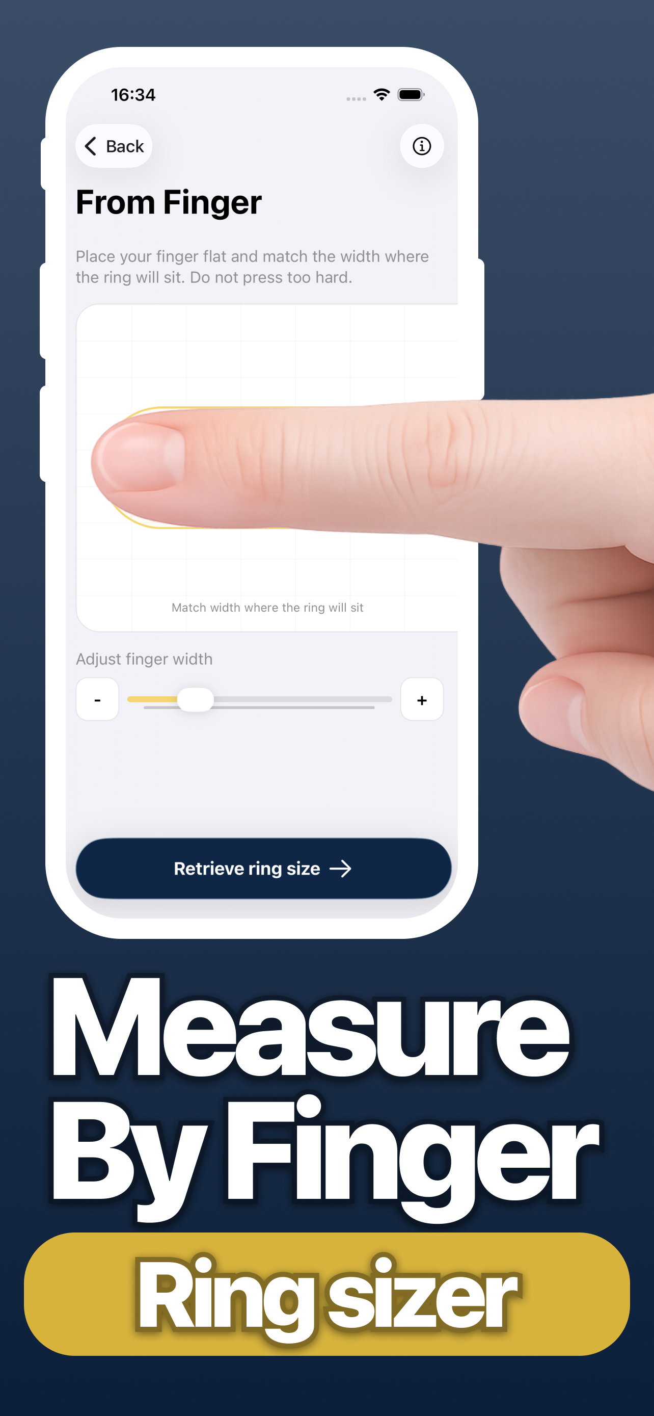 Ring Sizer: Finger Measure