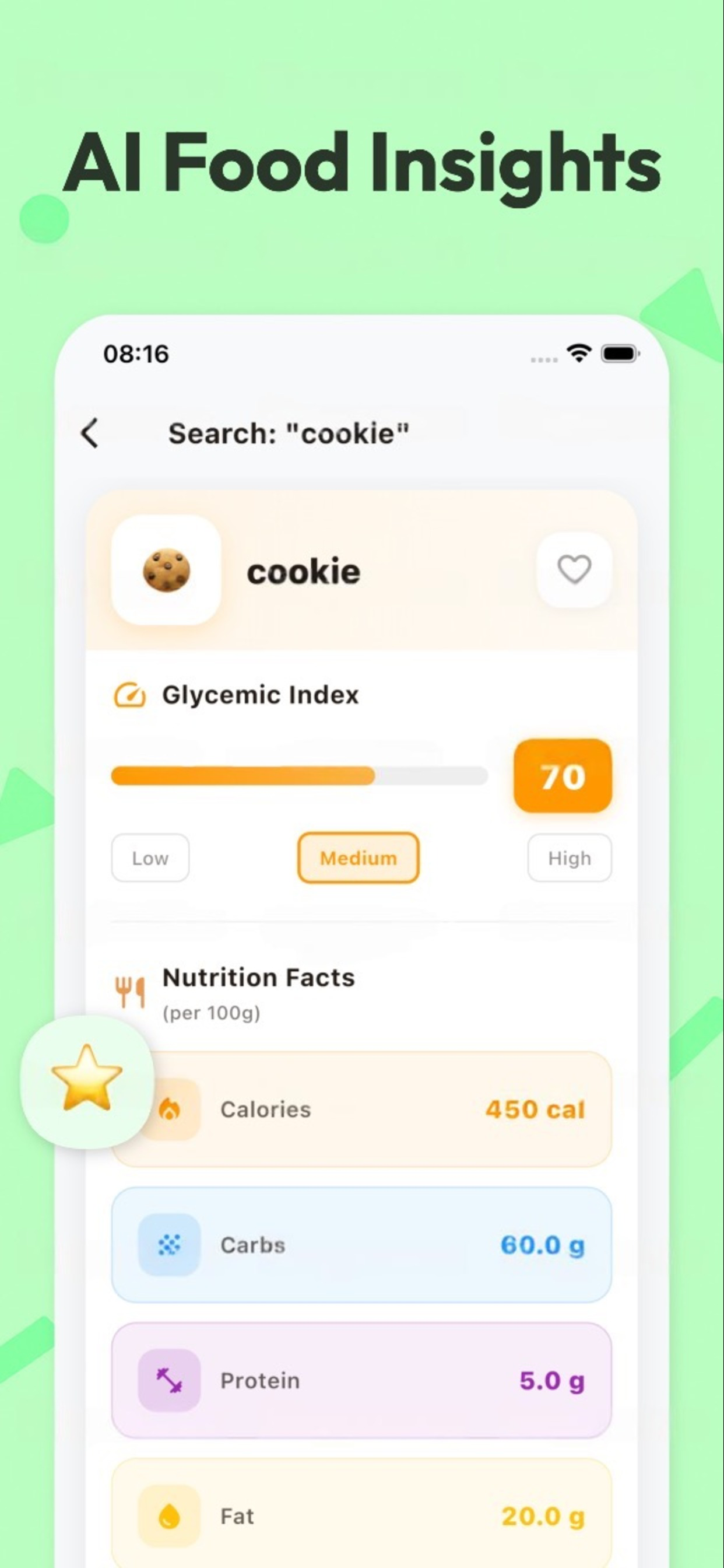 GlycemicAI - GI Food Scanner