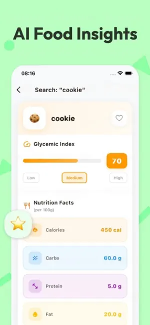 GlycemicAI - GI Food Scanner screenshot 3