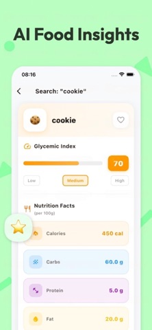 GlycemicAI - GI Food Scanner screenshot