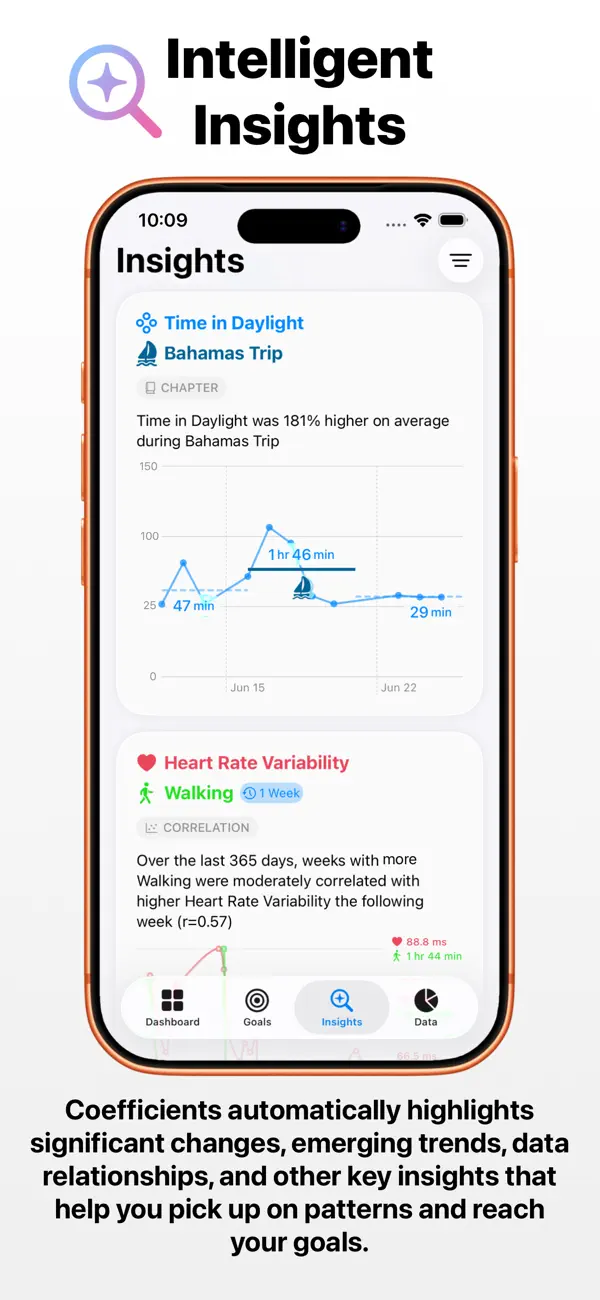 Screenshot #3 pour Coefficients: Health Insights