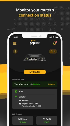 Peplink screenshot 3