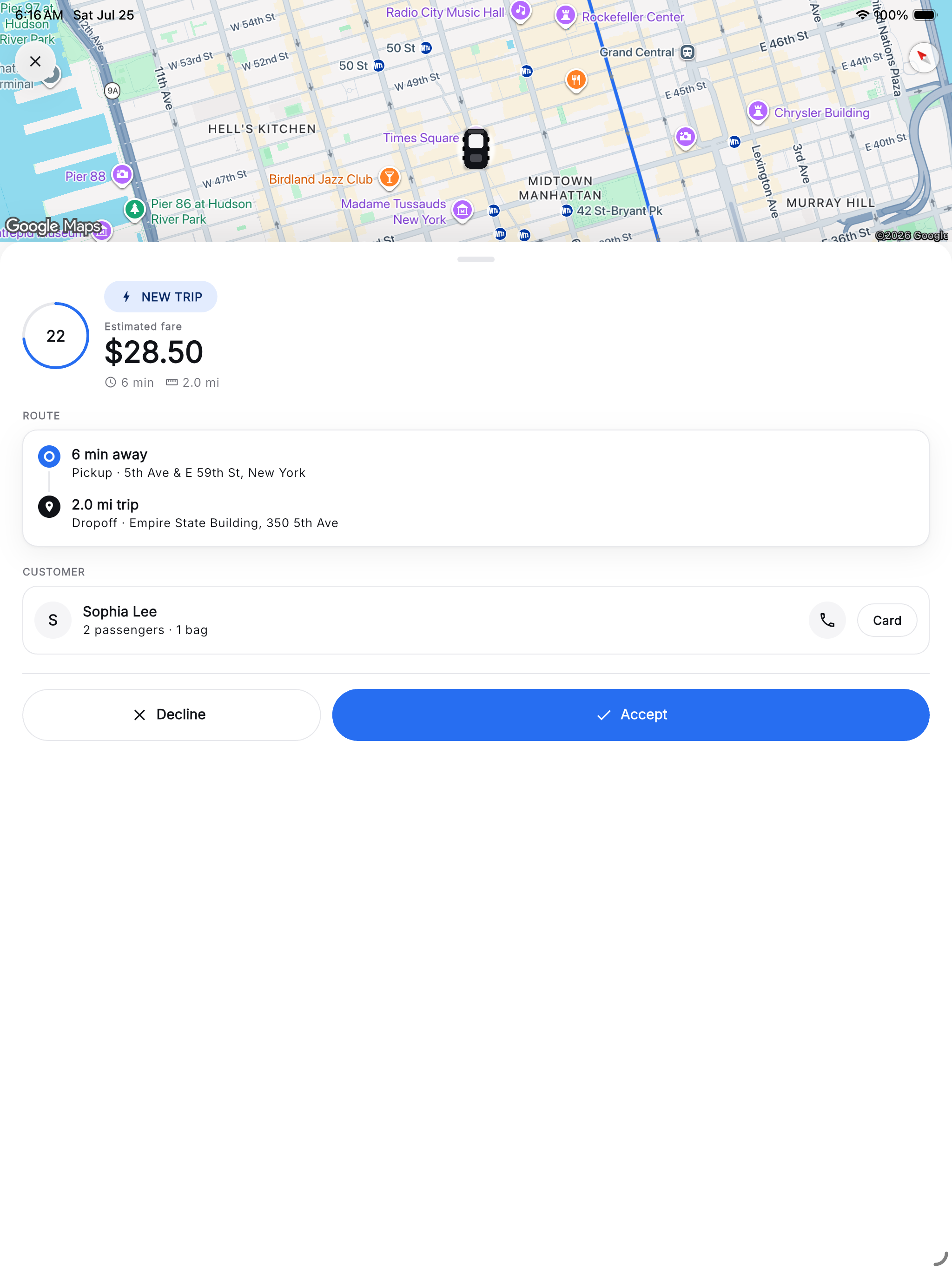 LimoAllOver Driver App screenshot 20