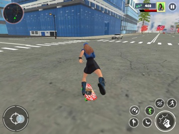 Skateboard Hero: Mega City iPad screenshot