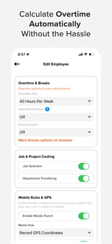 Timecard - Employees Version Screenshot 6