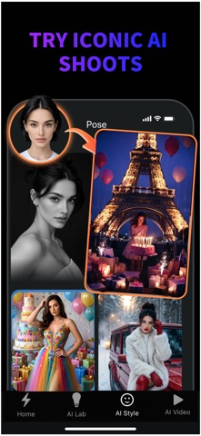 Turn Photo into Video:Hug&Art iPhone screenshot 2