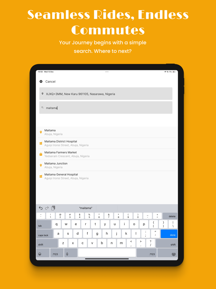 CABVIBE - Rides and Delivery