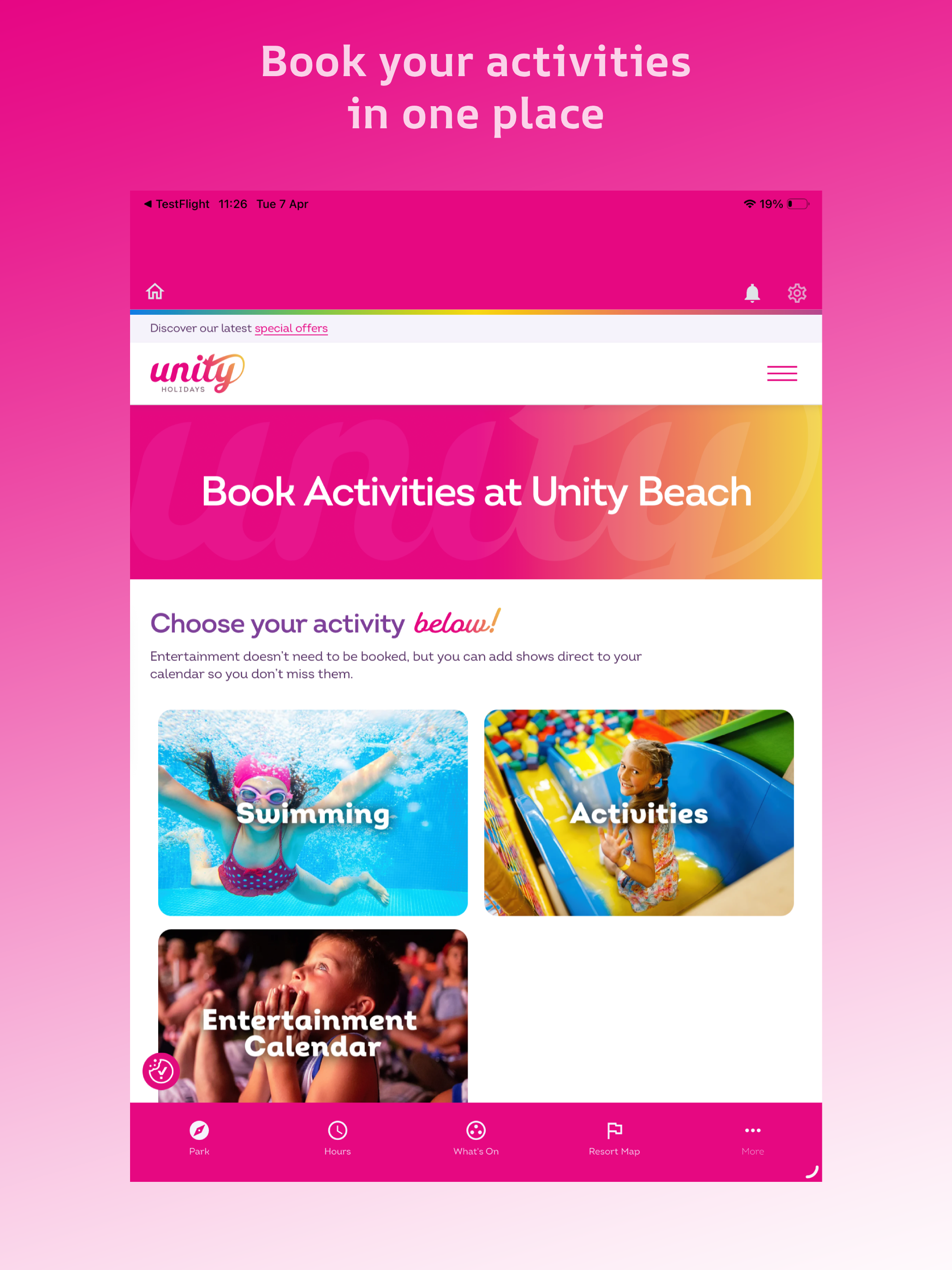 Unity Holidays