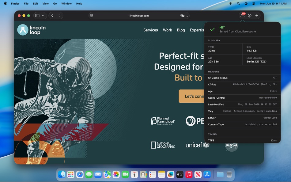 #3. Cache Status (macOS) بواسطة: Martin Mahner