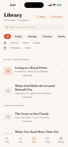 Scripture Journey: Bible Study Screenshot 6 of 8