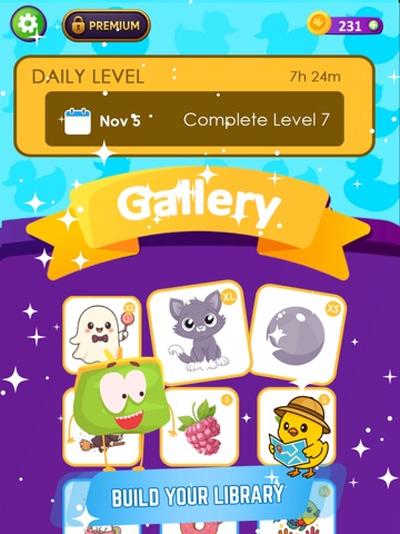 Tap Gallery: Unpuzzle Images iPad screenshot