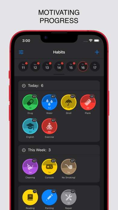 Habits: Goal Tracker Screenshot