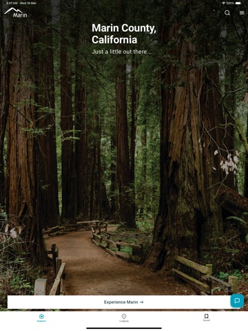 Visit Marin County iPad screenshot
