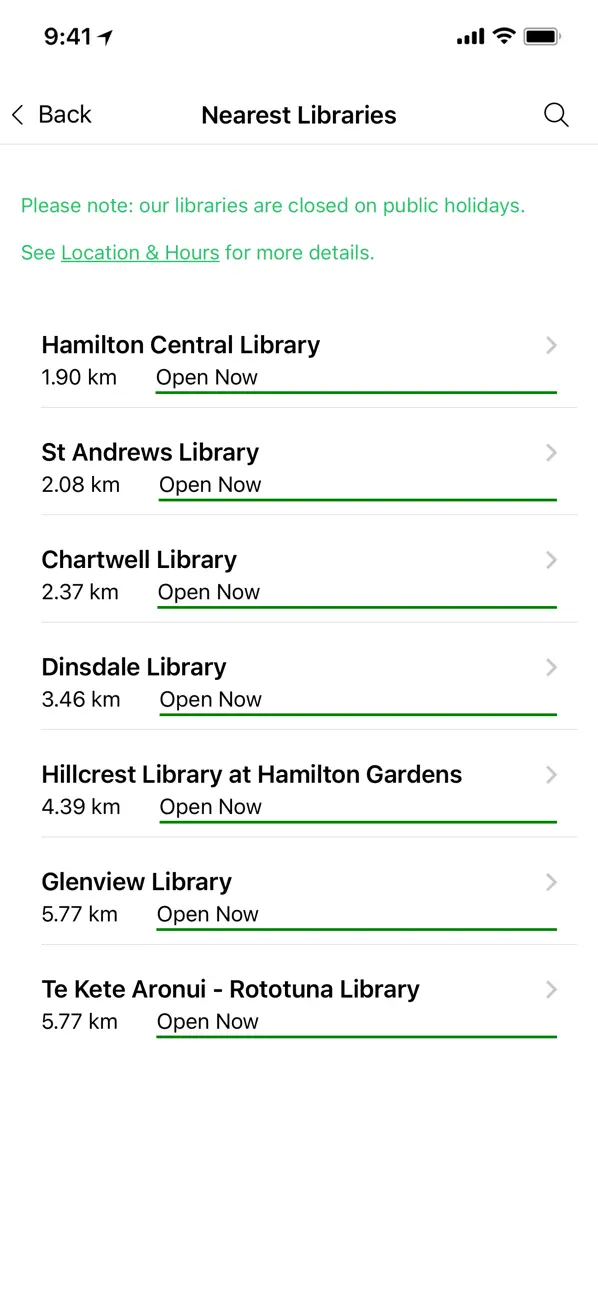 Screenshot #3 pour Hamilton City Libraries