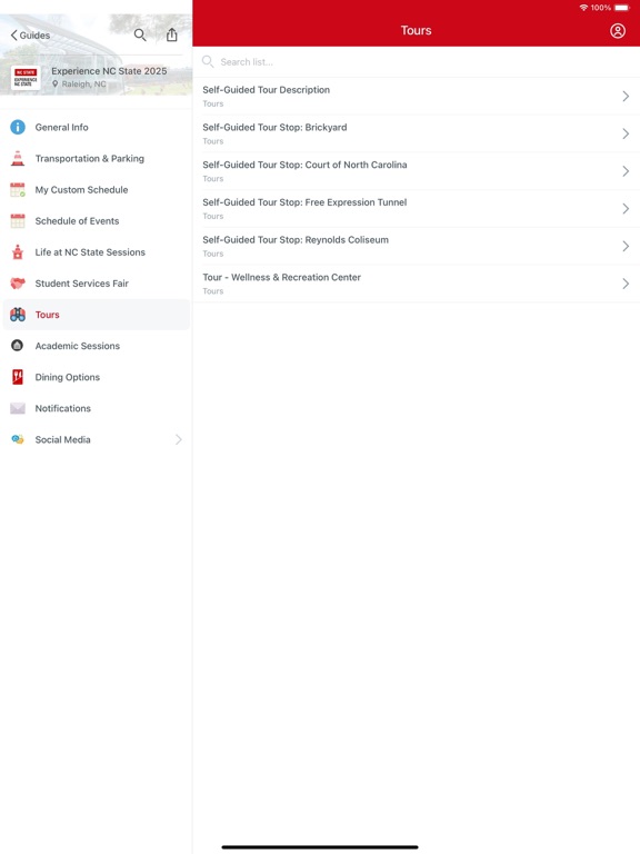 Screenshot #6 pour NC State University Guides