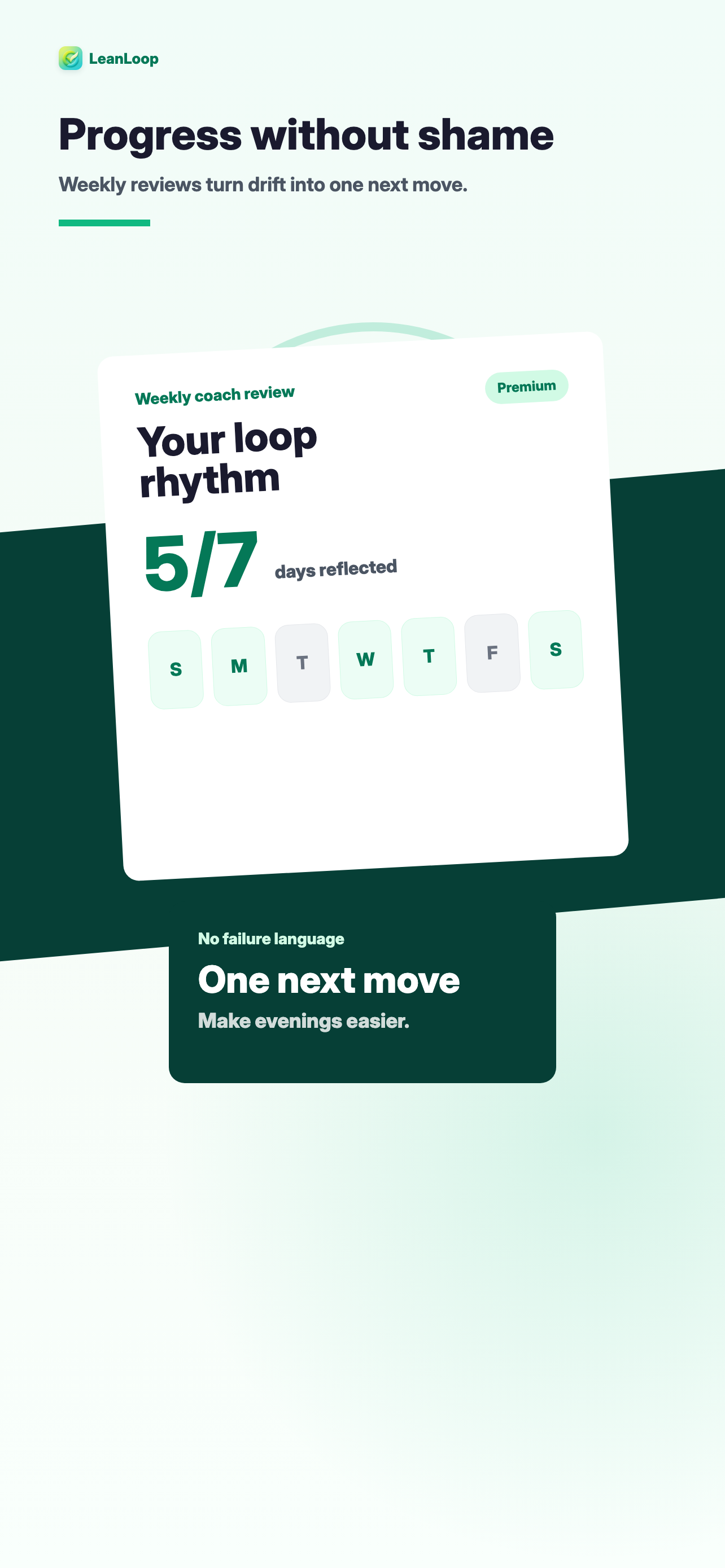LeanLoop Weight Loss Coach screenshot 7