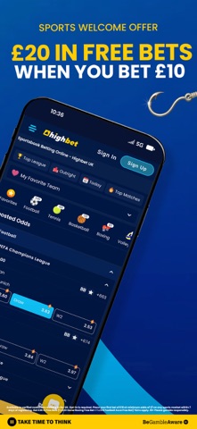 Highbet - Sportsbook & Casino screenshot 2