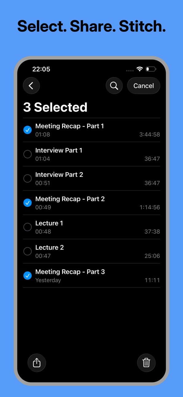iPhone screenshot