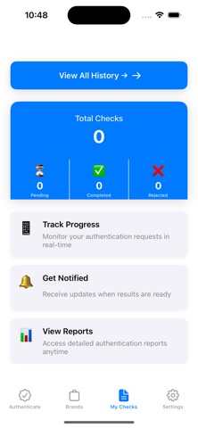 Legit Check-Authentication RA iPhone screenshot
