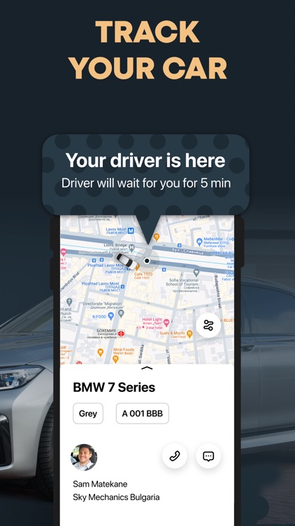 TEKO: Chauffeur service, Sofia screenshot-3