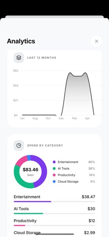 Submap - Subscription Tracker Screenshot 5 of 5