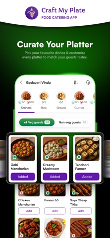 Craft My Plate: Food Catering screenshot