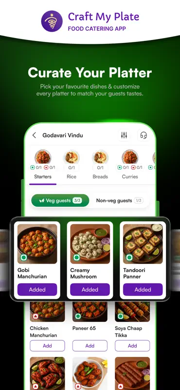 Craft My Plate: Food Catering screenshot 3 of 6