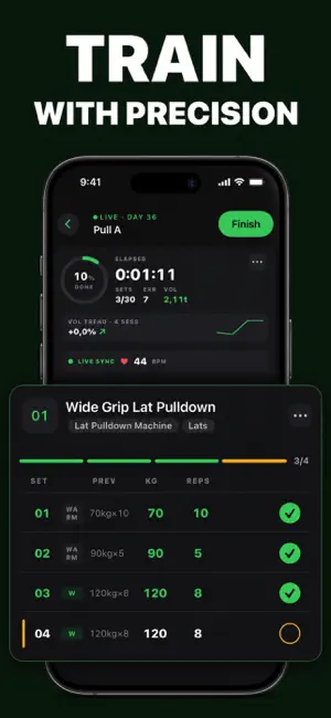 evoLift: Gym Workout Tracker screenshot 2