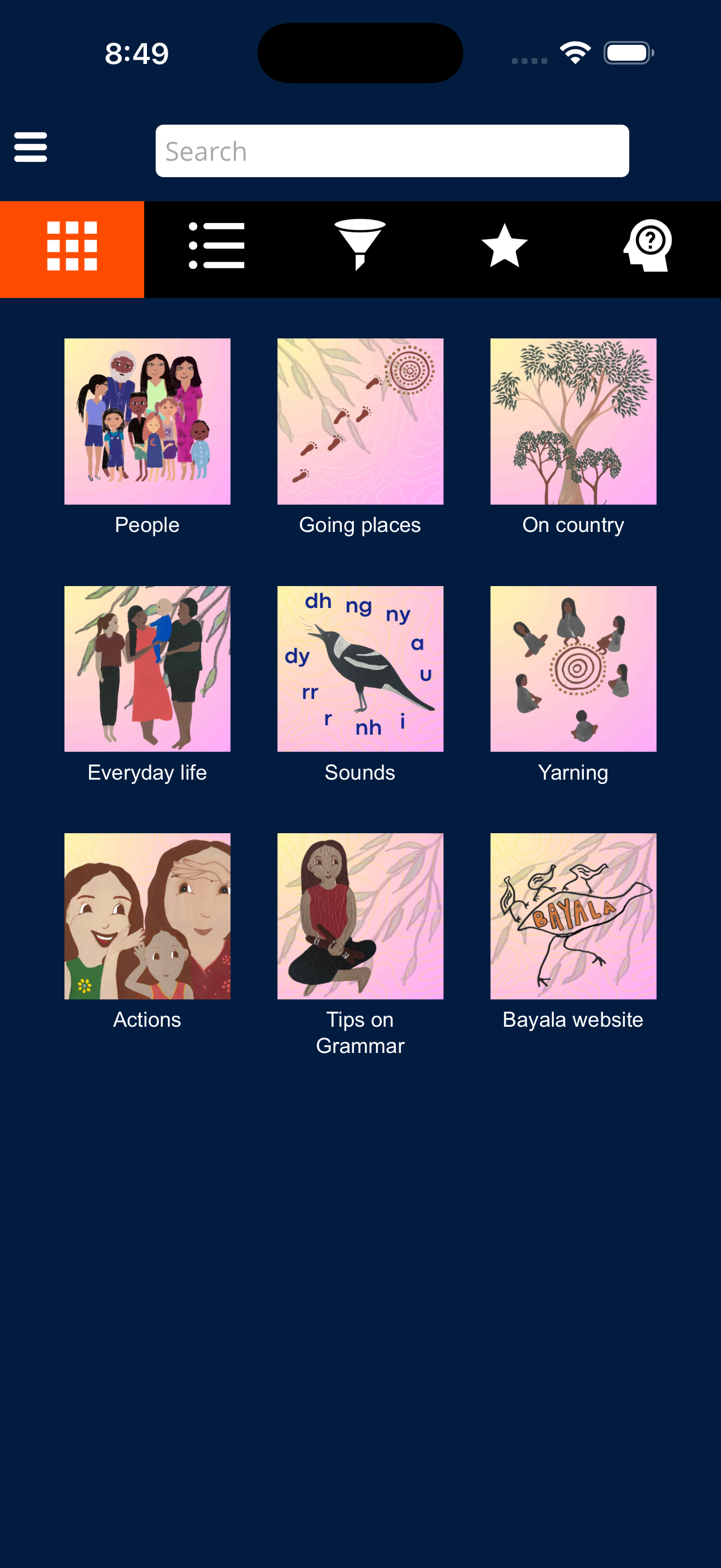 Bayala Dharug screenshot 1