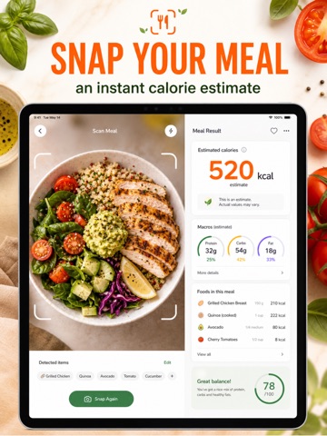 FoodLens - Ingredient Scanner iPad screenshot