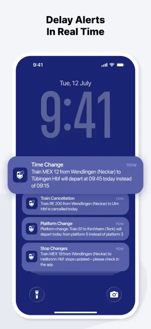 Bahnhof: Train Timetable screenshot 3