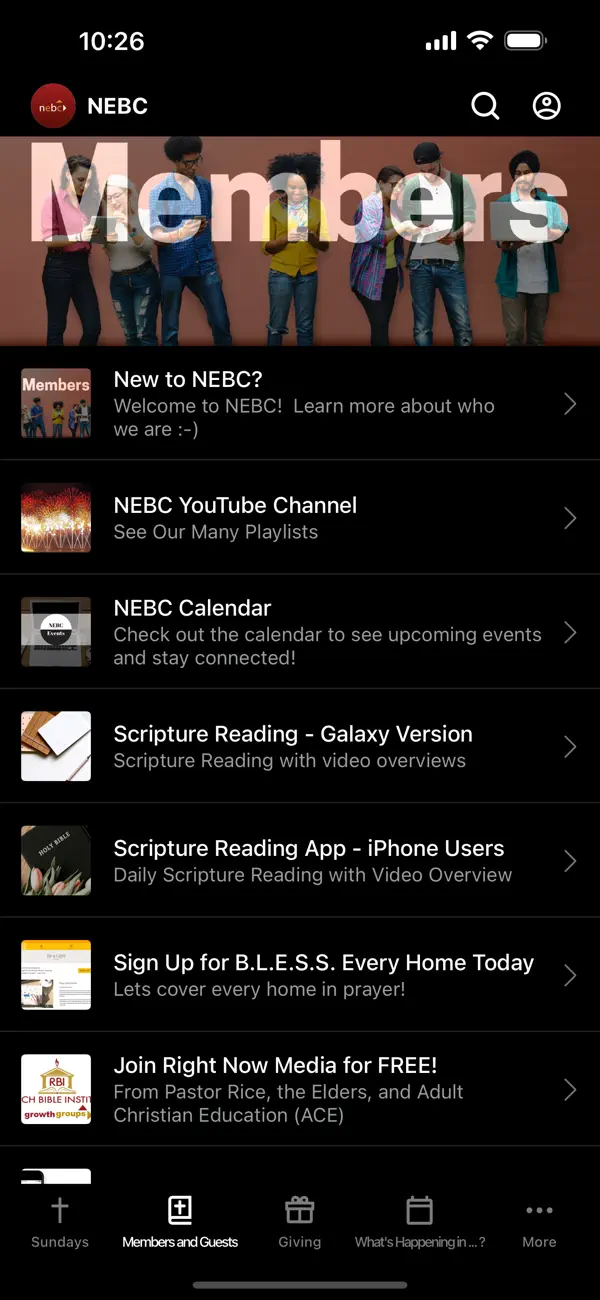 Screenshot #2 pour Northeast Bible Church