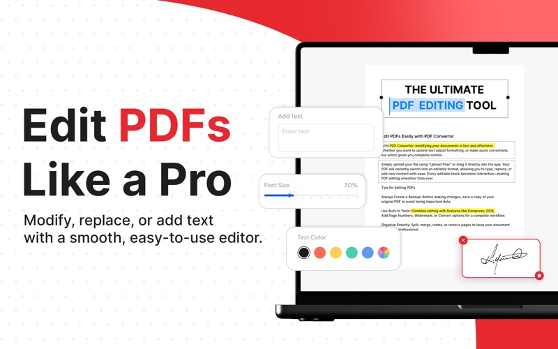 PDF Converter - PDF Editor ゜ screenshot