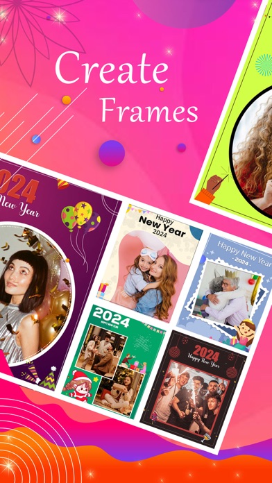 New Year Photo Frames Collage Screenshot