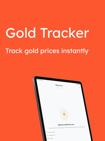 Gold Price Tracker & Alerts iPad screenshot