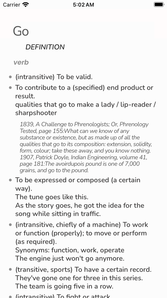 #1. In Depth: English Dictionary (iOS) By: Niiaz Khasanov