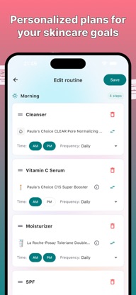 Glimmer: Skincare Tracker screenshot 2