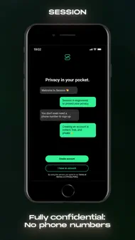 Session - Private Messenger iphone bilder 3