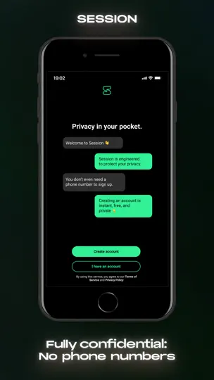 Screenshot von Session - Private Messenger auf dem iPhone 3