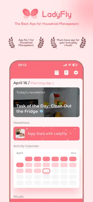 LadyFly・Chores & Tasks Planner screenshot 1