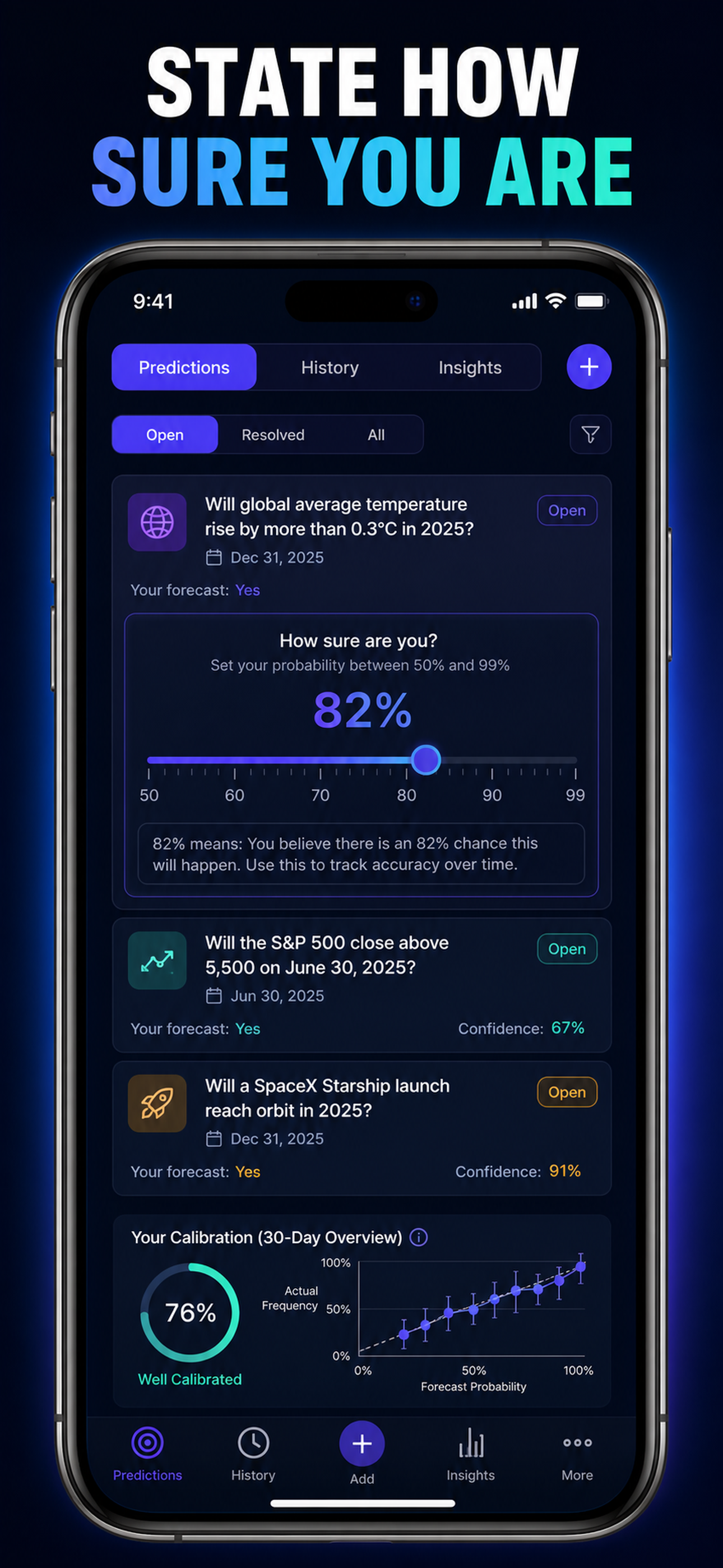Prediction Tracker Journal screenshot 2