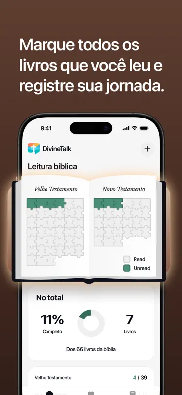 DivineTalk - Tracker Bíblico screenshot 3 of 6