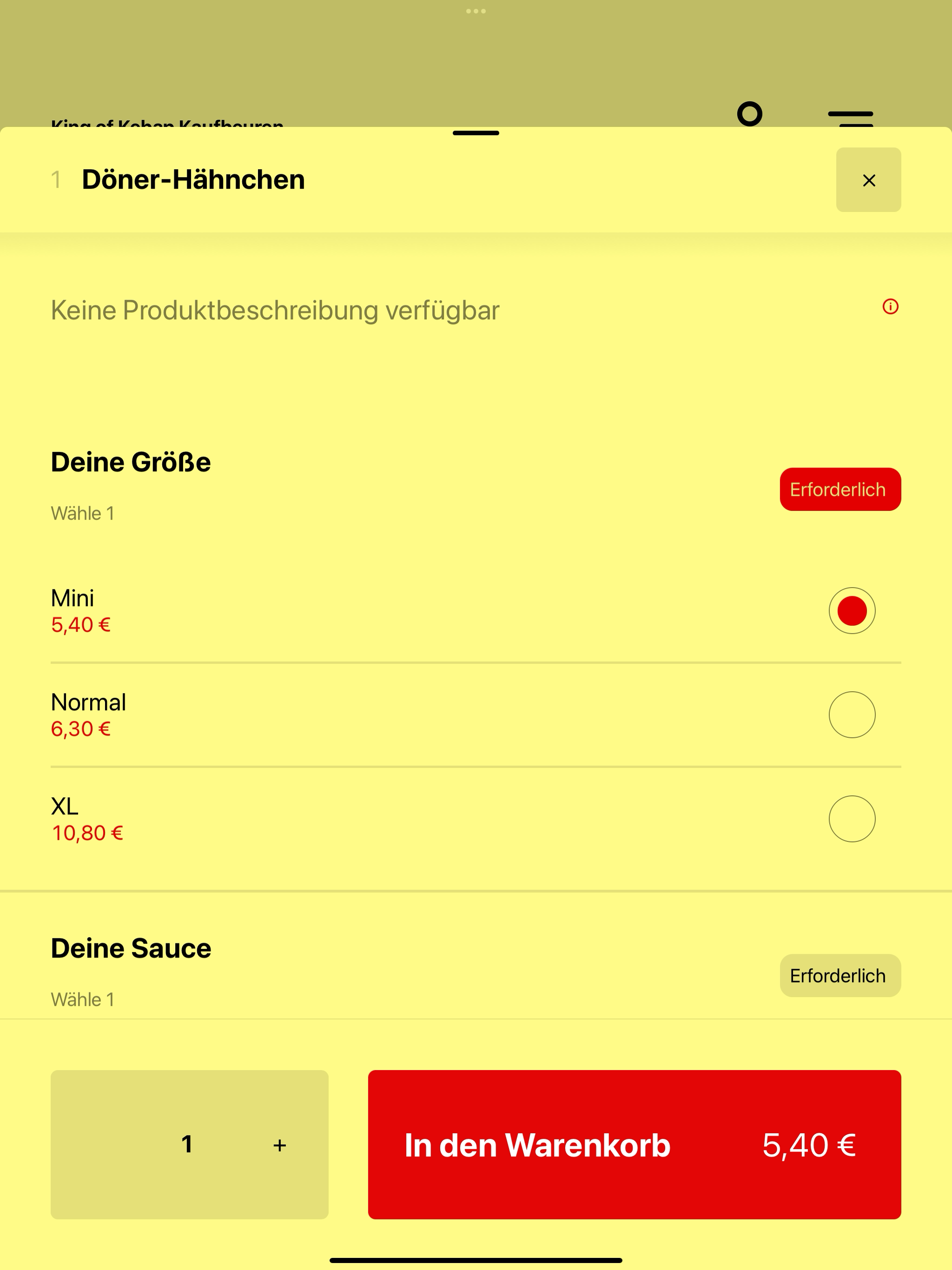 King of Kebap Kaufbeuren