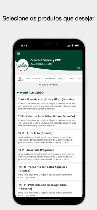 Oriental Delivery CDE Screenshot 2 of 3
