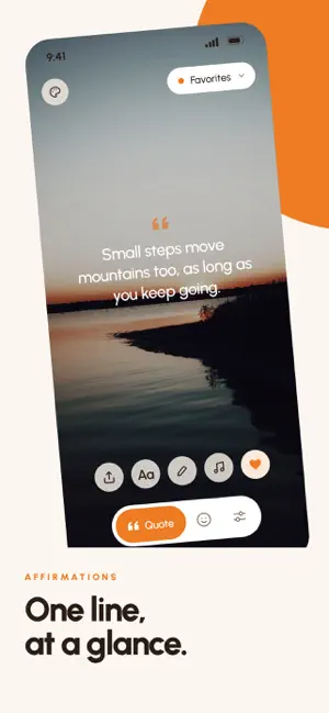 Embellie: Affirmations & Mood screenshot 3