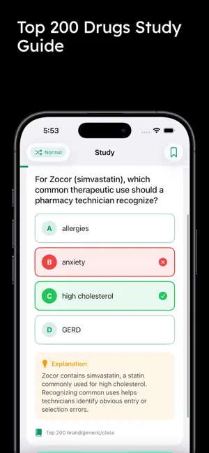 Pharmacy Tech Prep screenshot 2