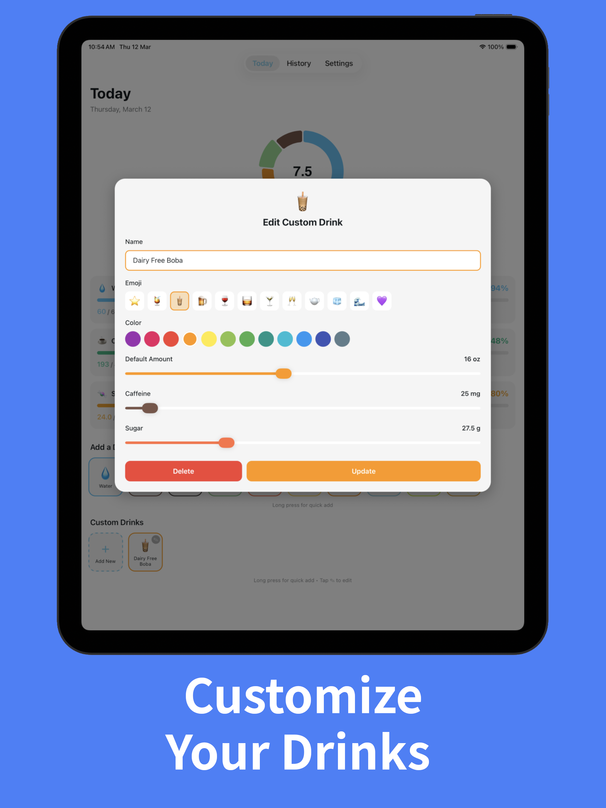Waterfall: Water Tracker