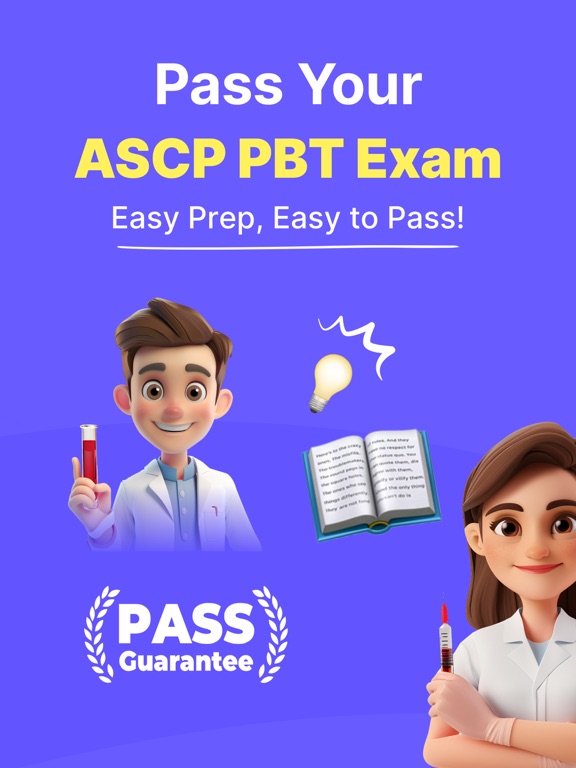 ASCP PBT Exam Prep 2026 iPad screenshot 1 - Education app